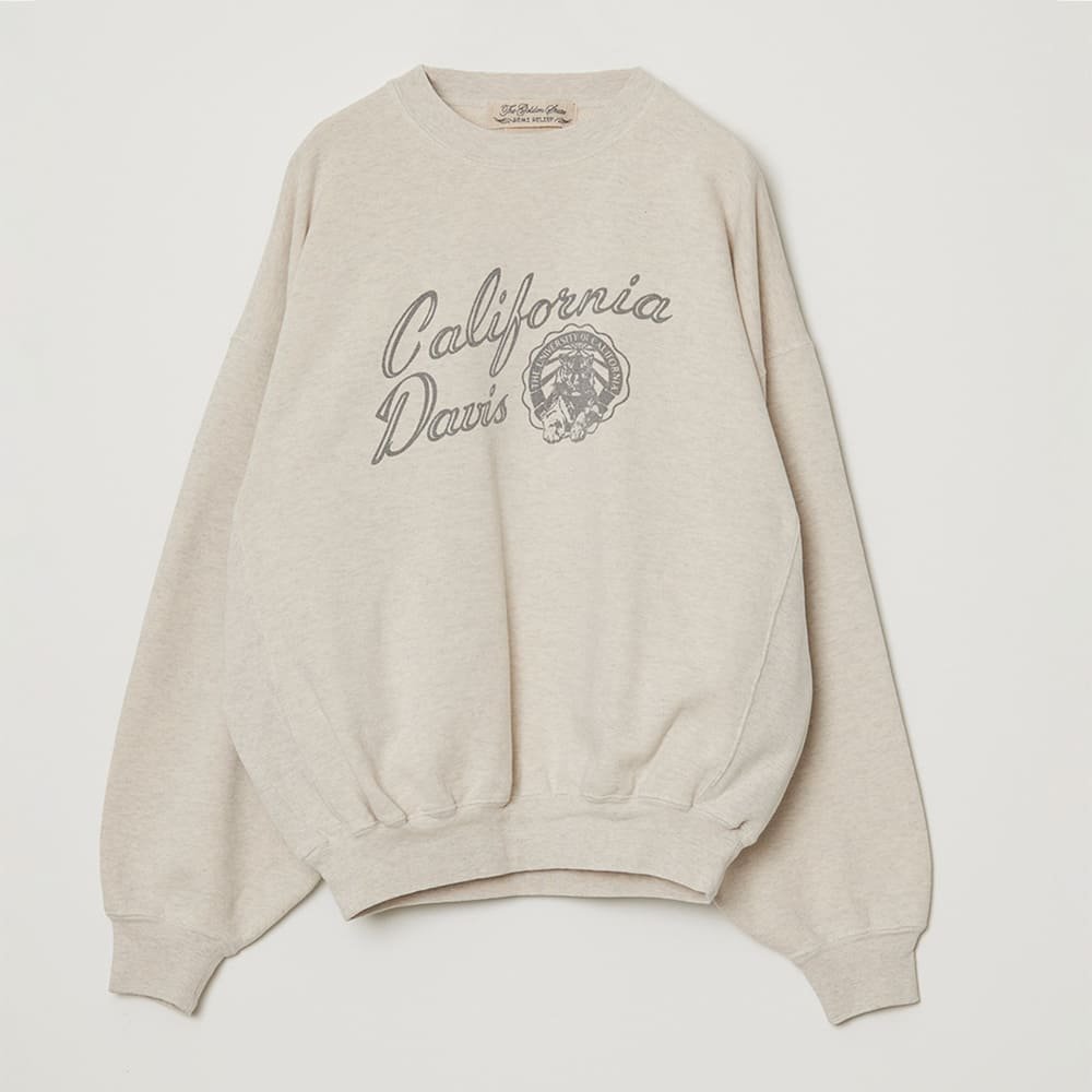SP Process Three-Thread Fleece Crewneck (California Davis)
