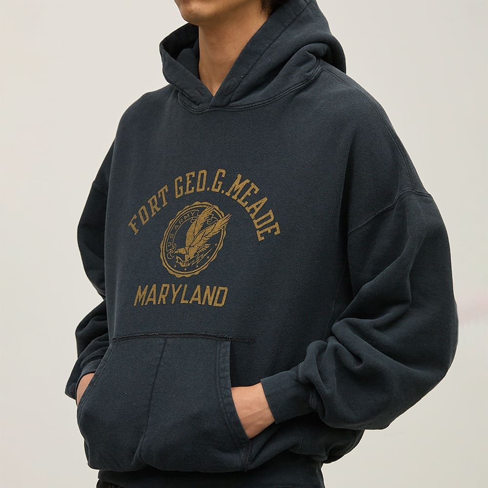 SP Processed 3-Fly Back Fleece Hoodie (MARYLAND)