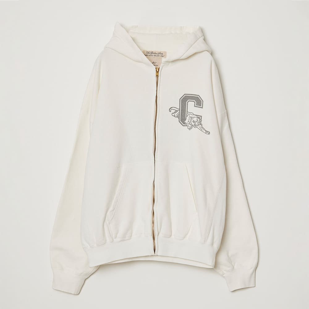 SP Processed Back-brushed Zip Hoodie (C)