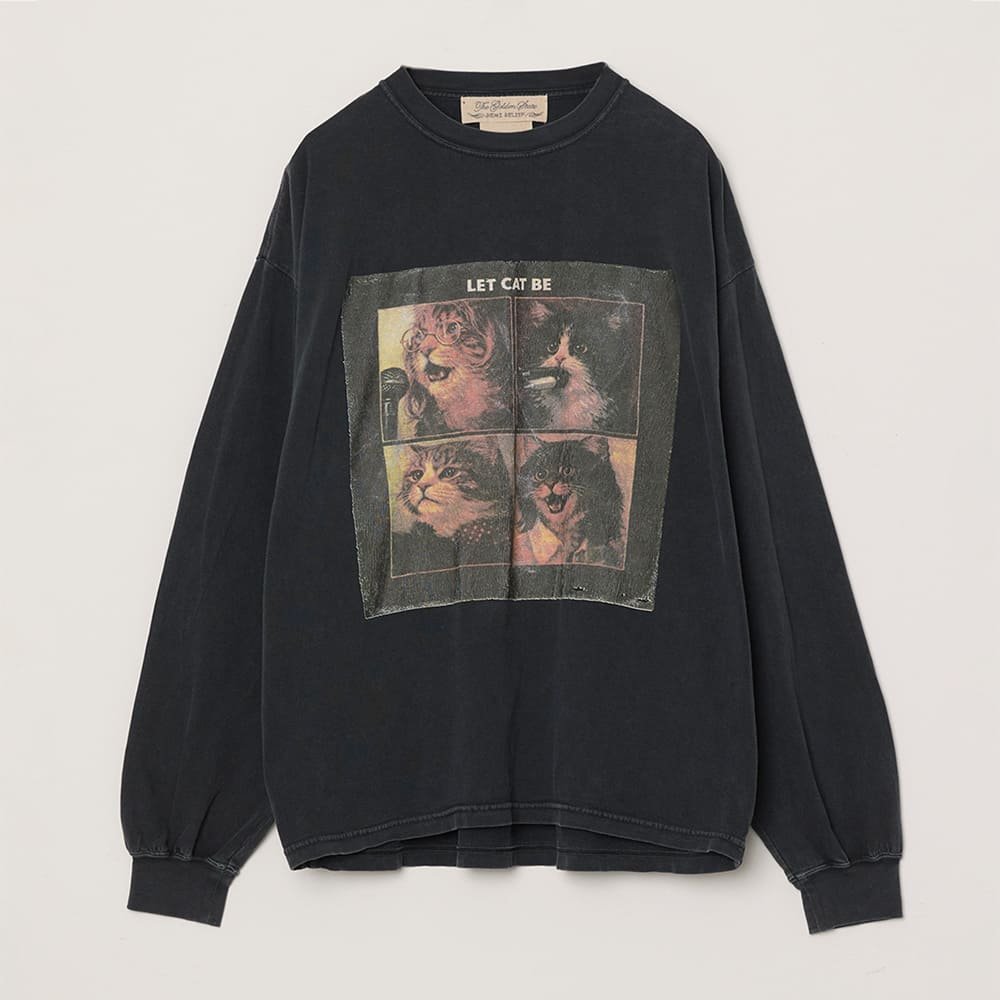 HARD SP processing 20/jersey long sleeve T-shirt (LET CAT BE)