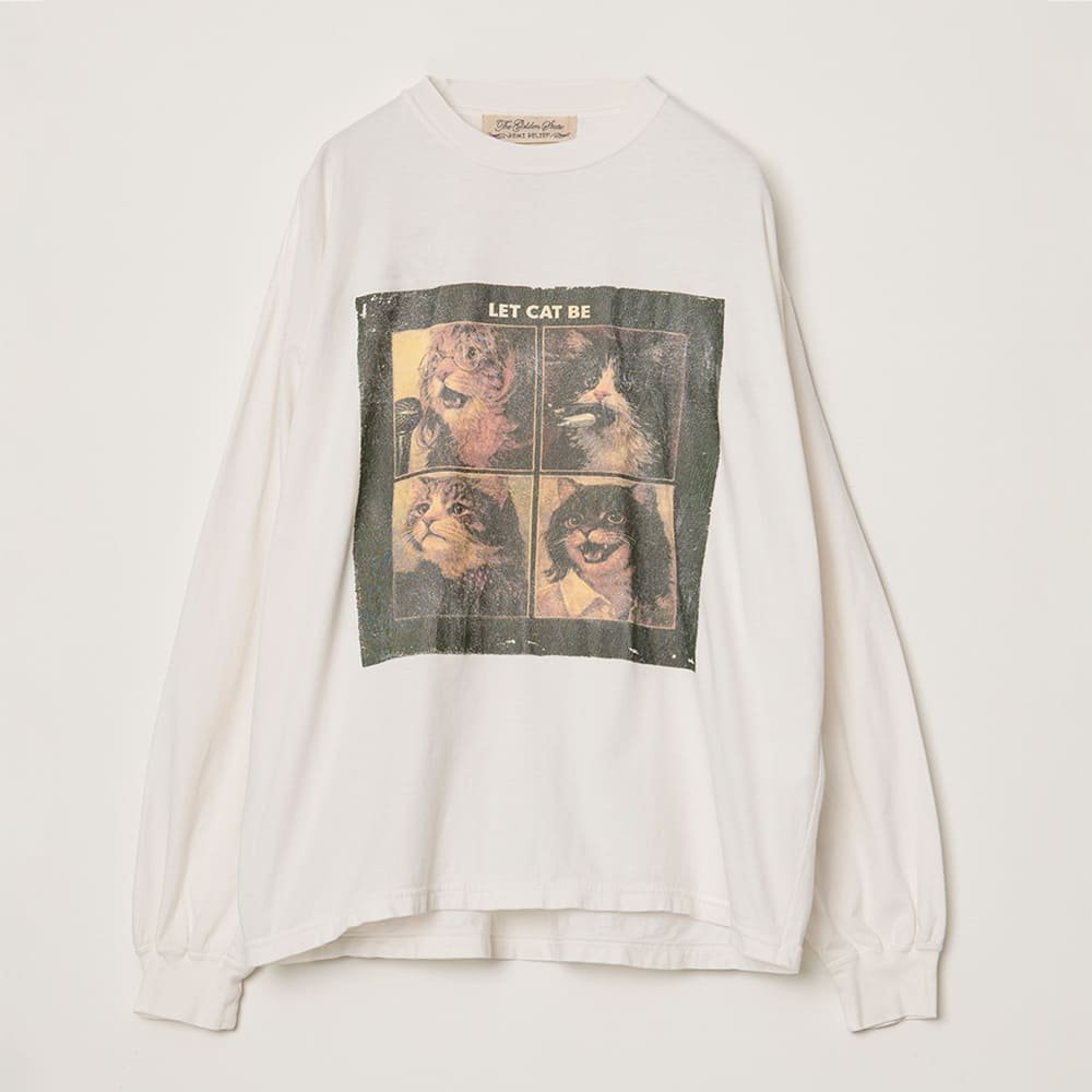 HARD SP processing 20/jersey long sleeve T-shirt (LET CAT BE)
